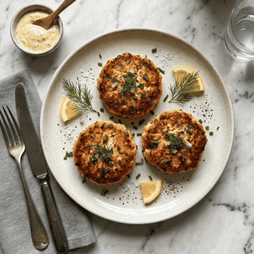 baked salmon cake