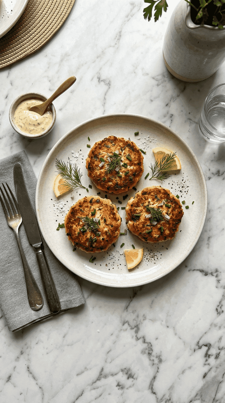 baked salmon cake