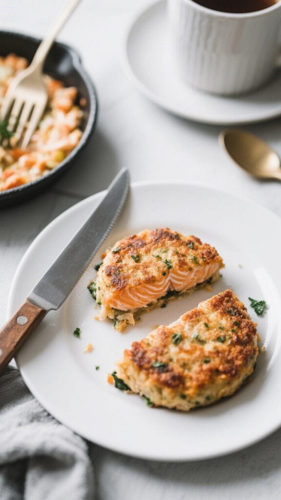 Baked Salmon Cakes Recipe for a Healthy Meal 3 salmon patties