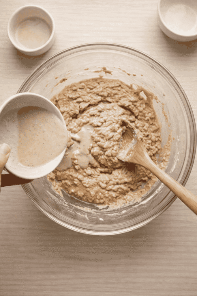 Authentic Homemade Ezekiel Bread (Protein-Packed Loaf) 7 Activating the Yeast