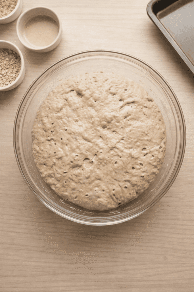 Authentic Homemade Ezekiel Bread (Protein-Packed Loaf) 8 First Rest Period