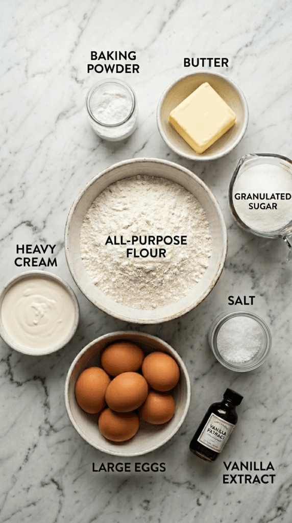 Madeline Cookies Recipe Using Cream Ingredients