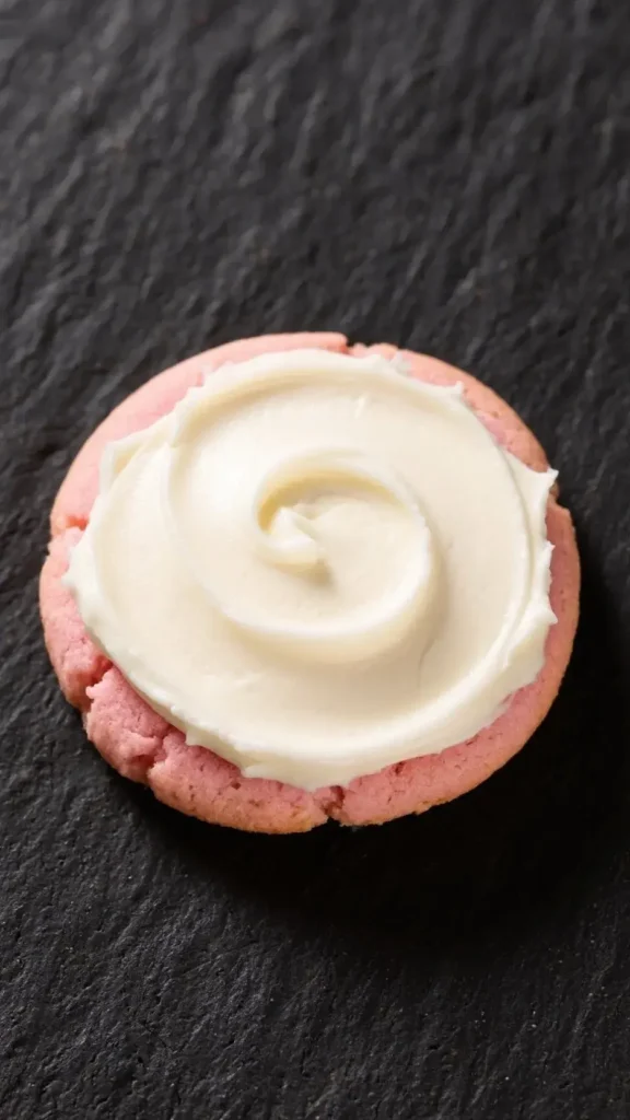 10 Top Crumbl Cookie Recipes To Try at Home 14 Pink Velvet Cookie with Cream Cheese Frosting