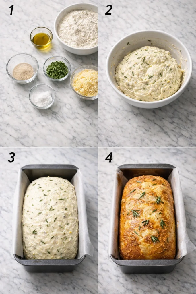 Rosemary Parmesan Bread