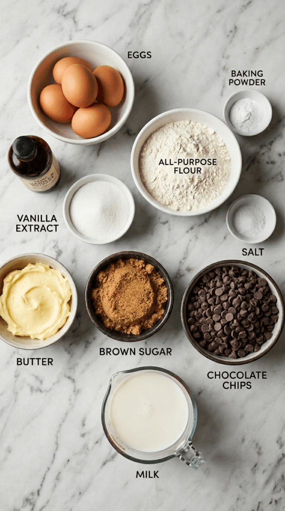Toll House Cookie Recipe Ingredients