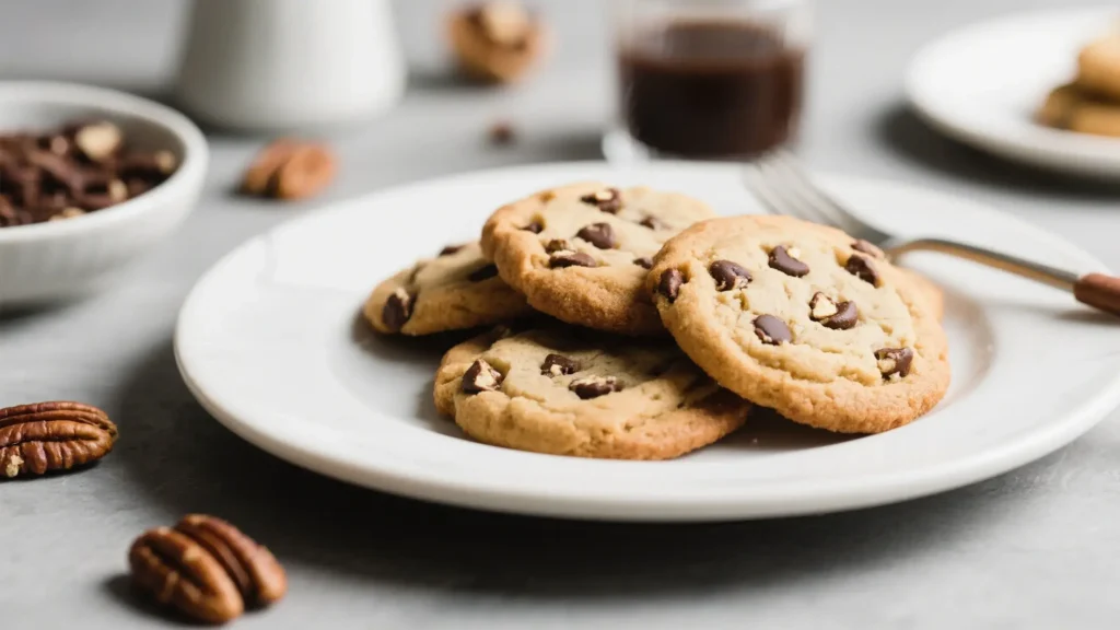 chocolate chip pecan cookies