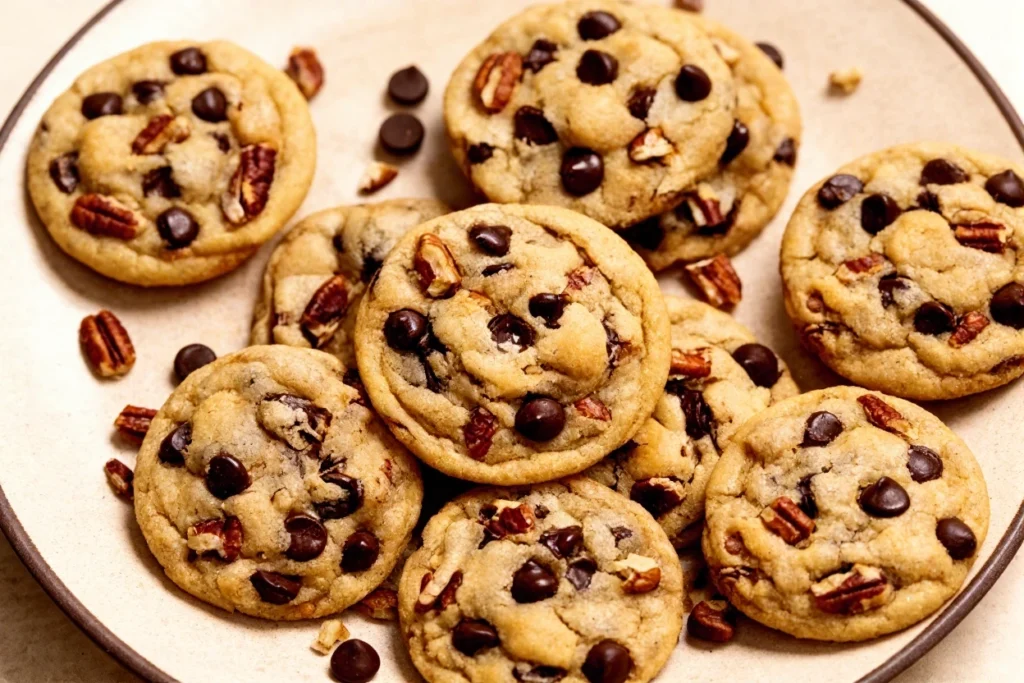Chewy Chocolate Chip Pecan Cookies