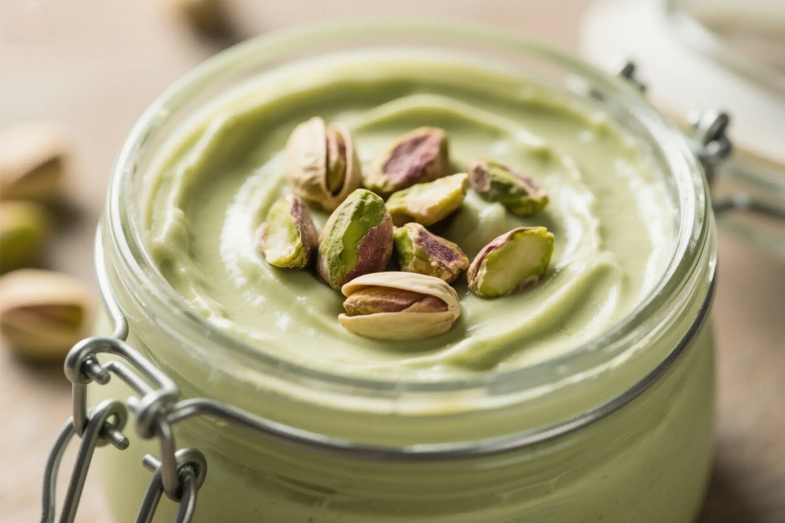 how to make pistachio cream
