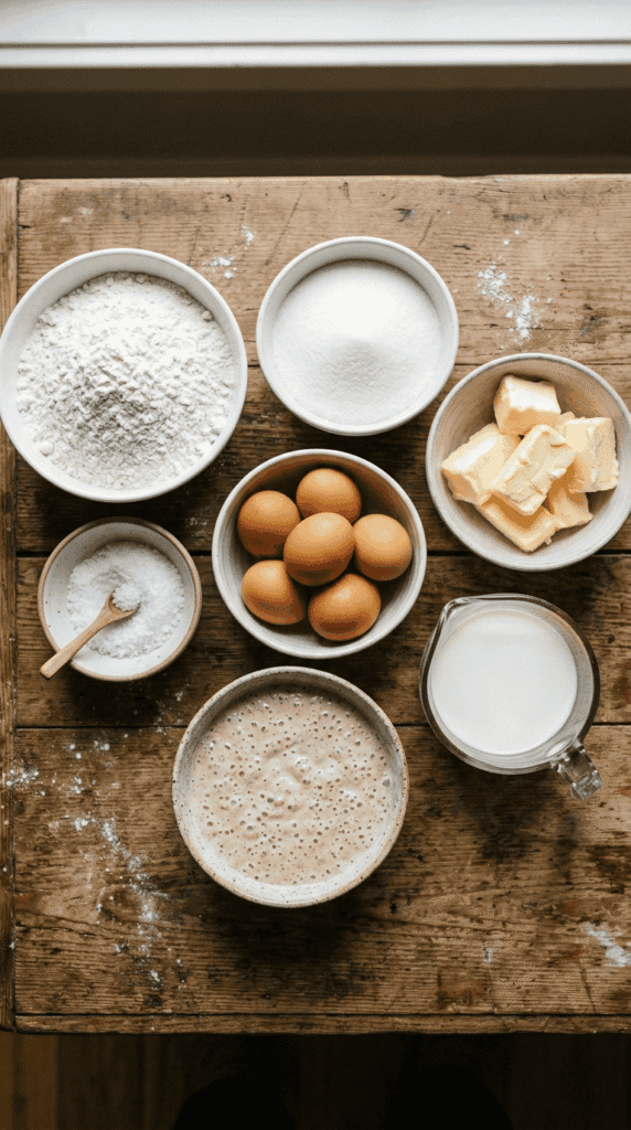 Ingredient Overview Of sourdough discard bread