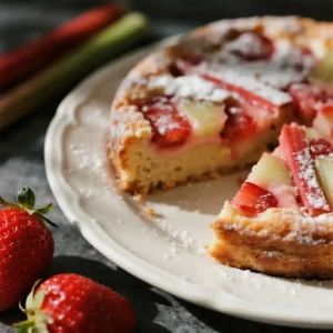 Rhubarb Cake Recipe