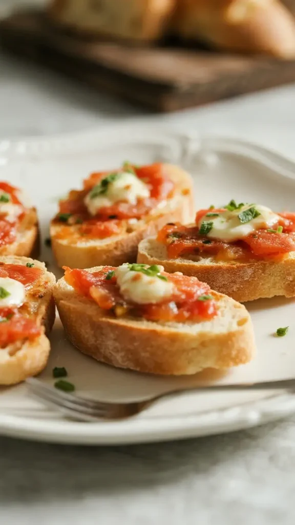 Fresh and Flavorful Bruschetta Appetizers 2 Delicious Bruschetta Appetizers