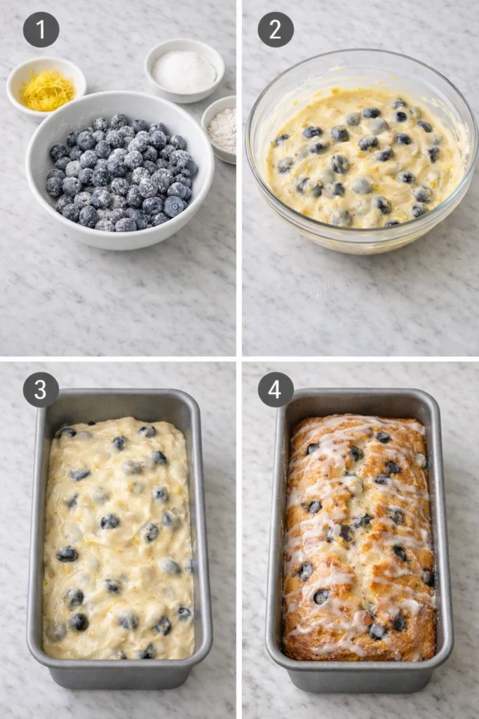Lemon Blueberry Bread