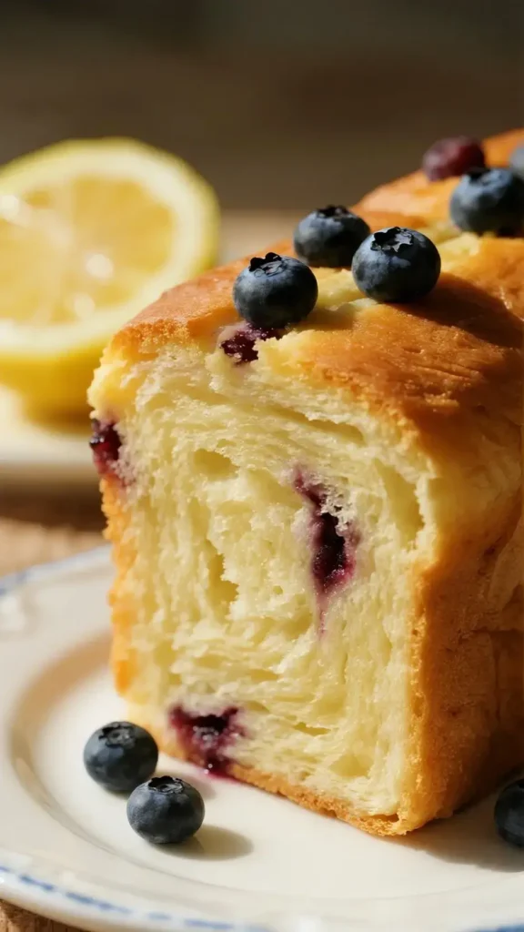 Easy and Moist Lemon Blueberry Bread 2 Lemon Blueberry Bread Recipe
