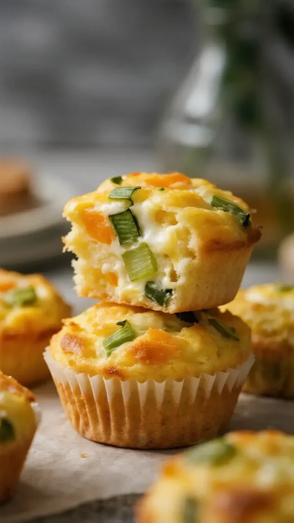 10 Easy Low Calorie Breakfast Ideas to Try 3 Veggie-Packed Egg White Muffins