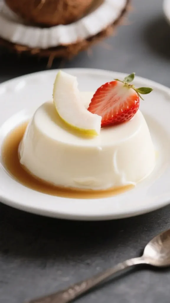 Coconut Panna Cotta