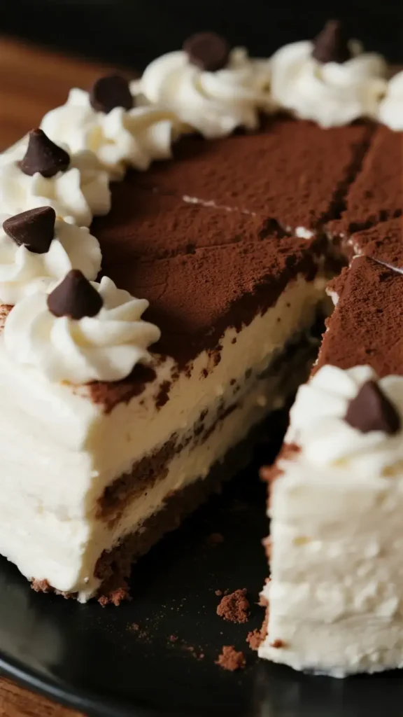 Chocolate Lover’s Tiramisu Cake
