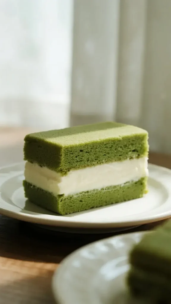 Classic Matcha Sponge Cake