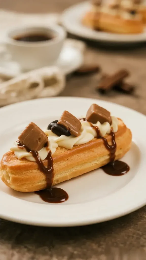 Coffee Cream Éclairs