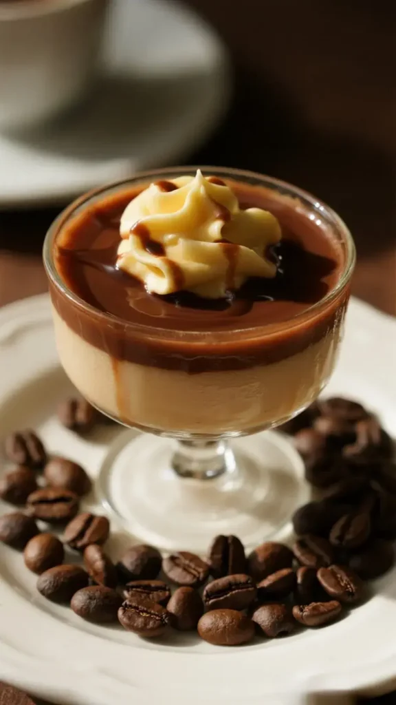Coffee Cream Panna Cotta