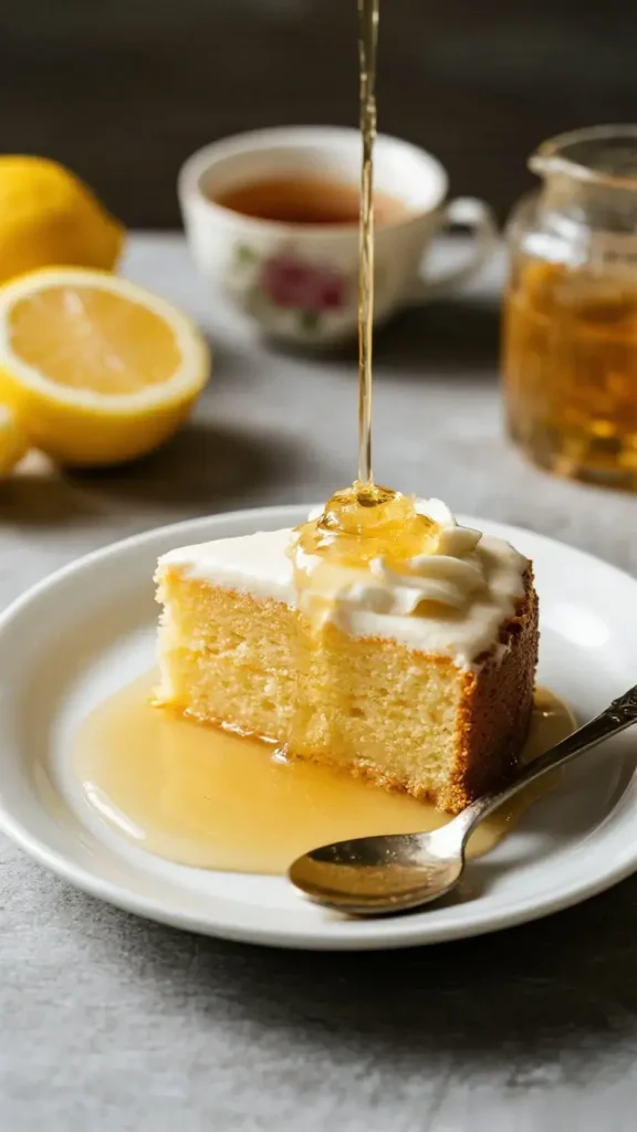 Honey Lemon Tea Cake