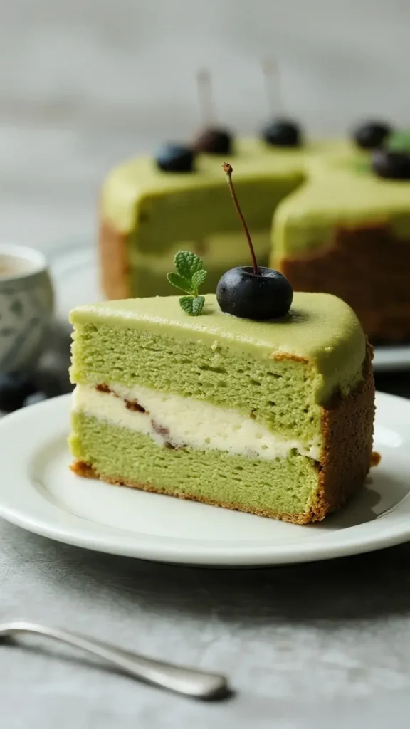  Matcha Chiffon Cake