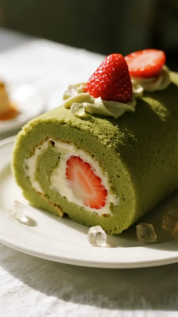 Matcha Roll Cake