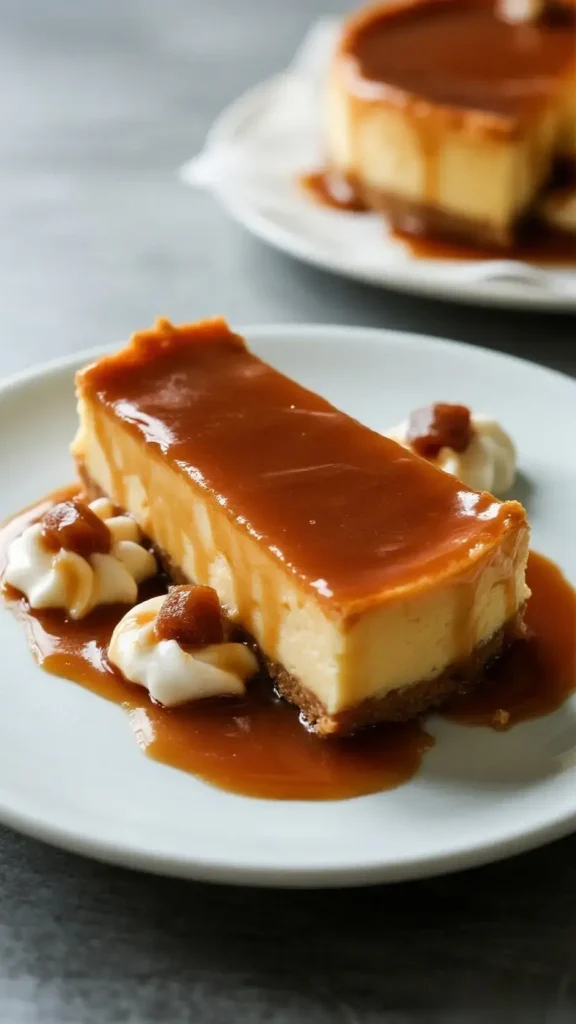  Miso Caramel Cheesecake