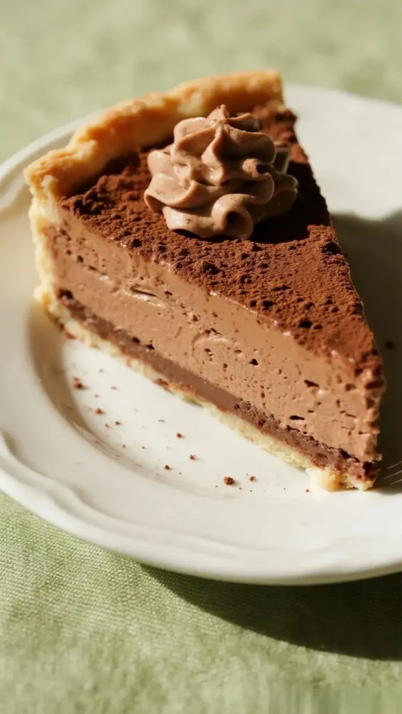  Triple Chocolate Cream Pie