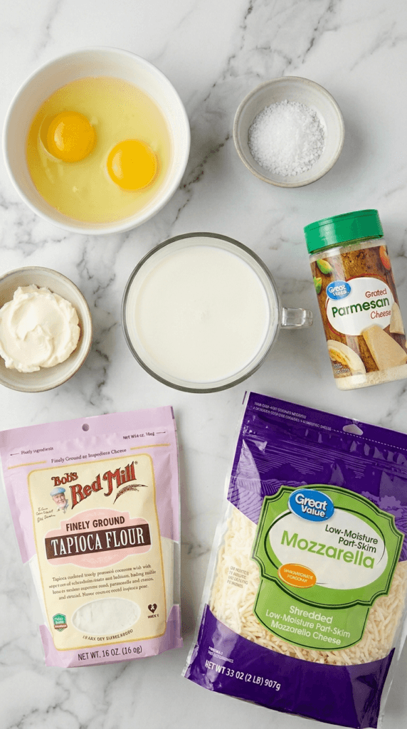 Brazilian Cheese Bread Ingredients