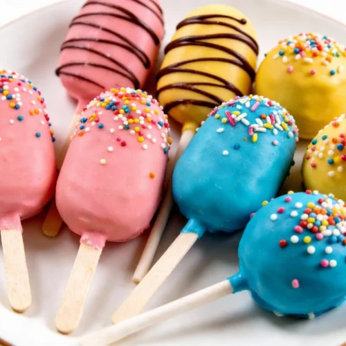 Cake Popsicles
