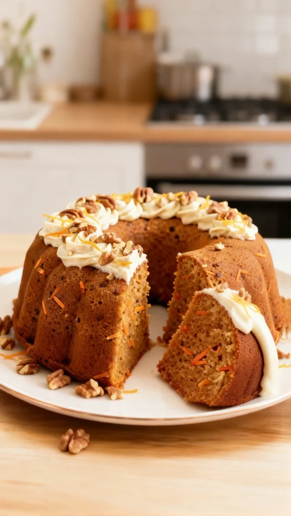 Carrot Bundt Cake Recipe