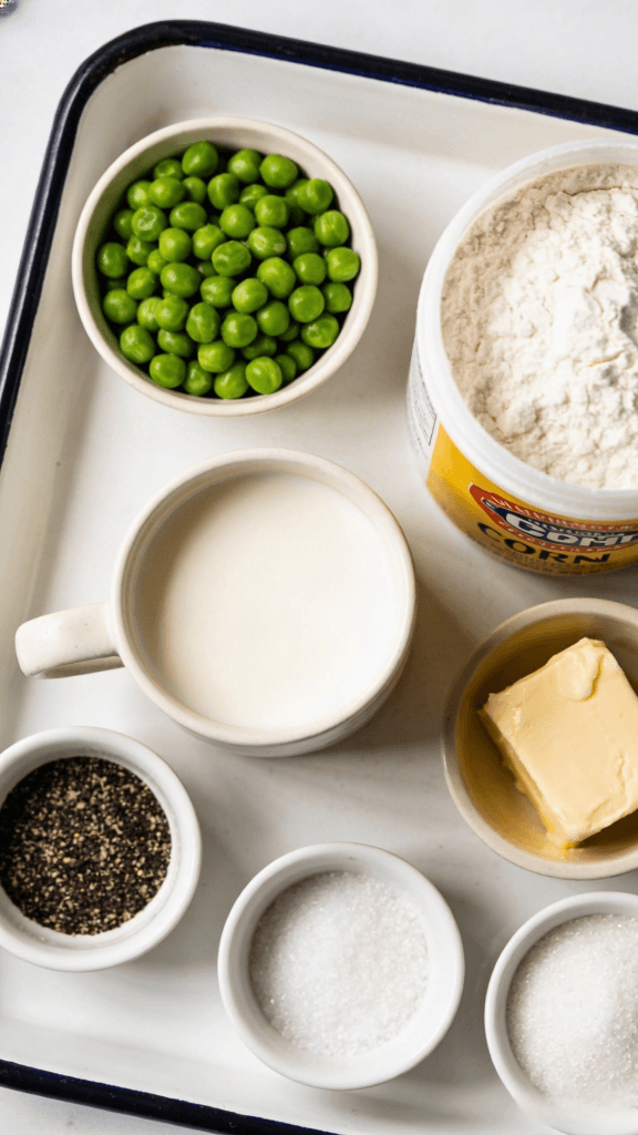  Ingredients for Cream Peas Recipe