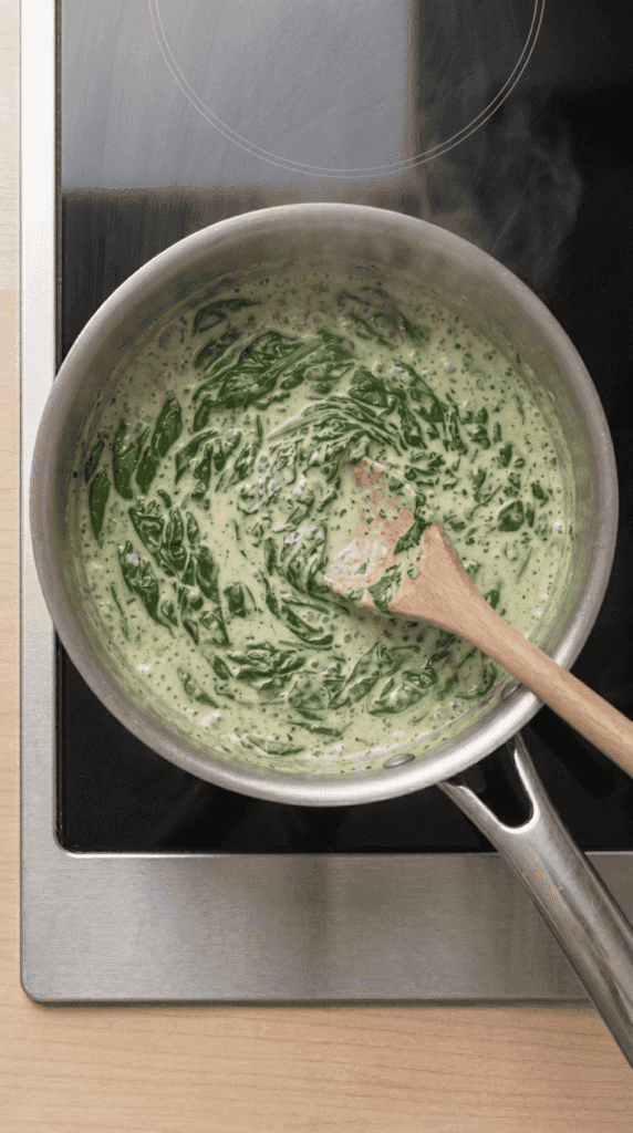 Make the Creamy Sauce