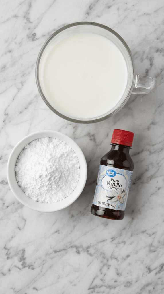 
Whipped Cream With Simple Ingredients
