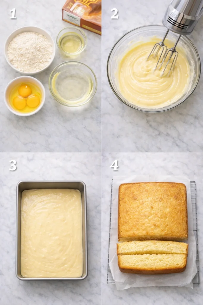 Easy Yellow Cake Mix