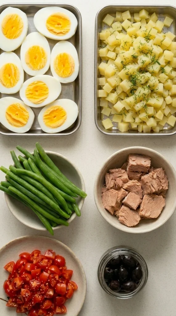 Getting the Fresh Ingredients Ready