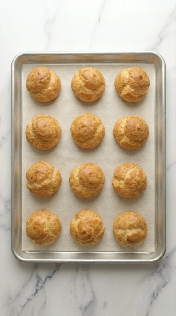 Pipe and Bake Cream Puffs