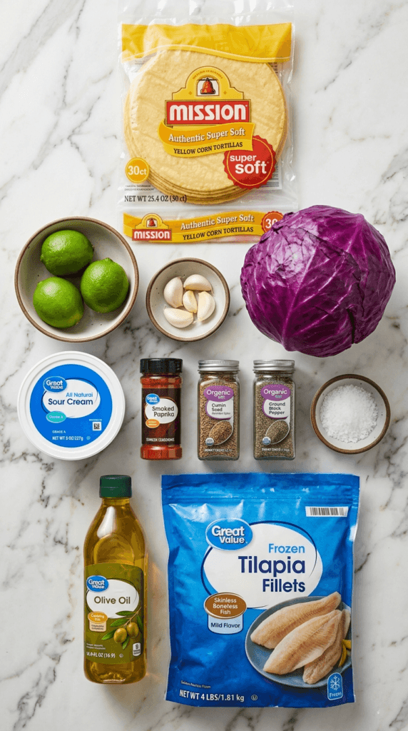 fish tacos ingredients
